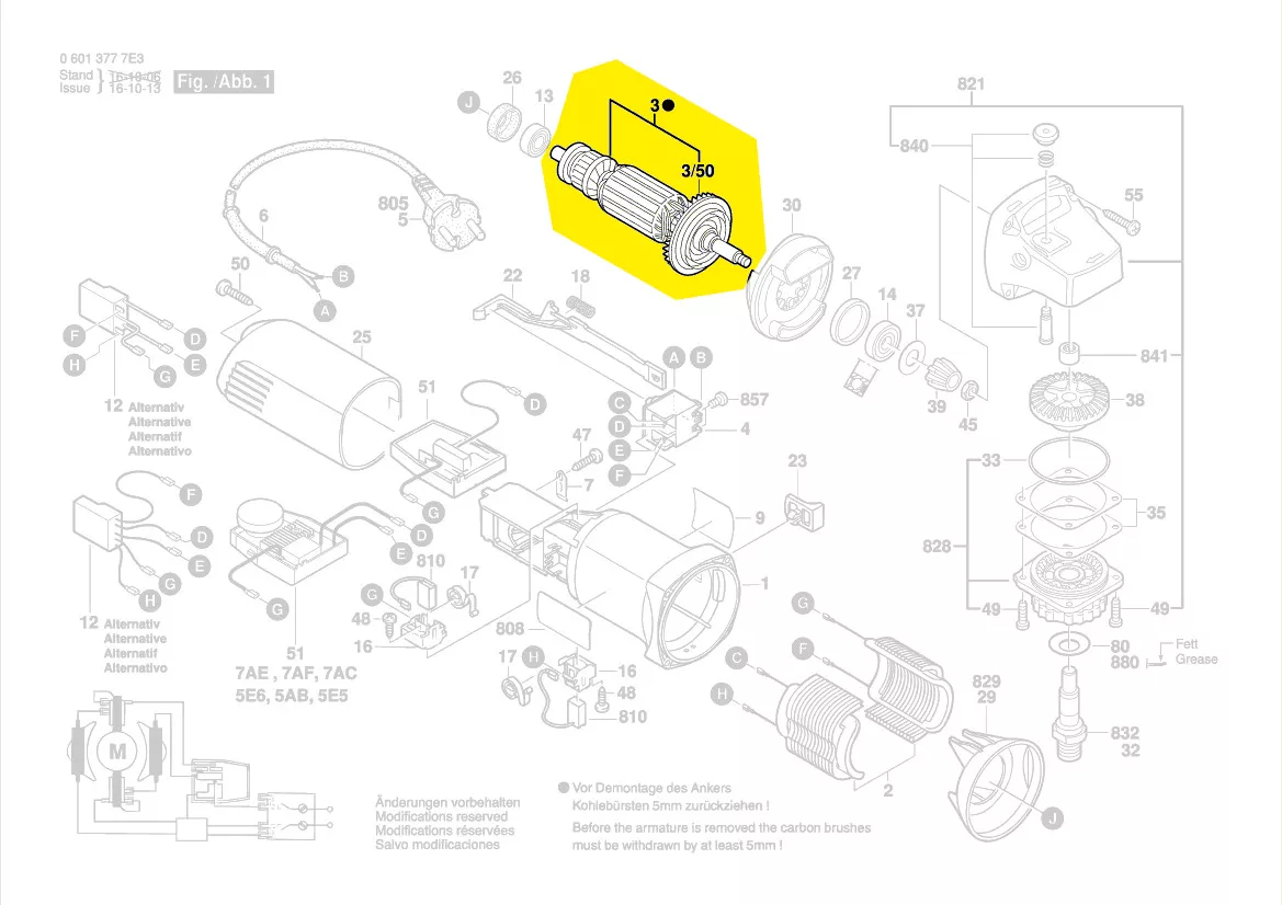 Induit réf. 1 604 010 B04 BOSCH